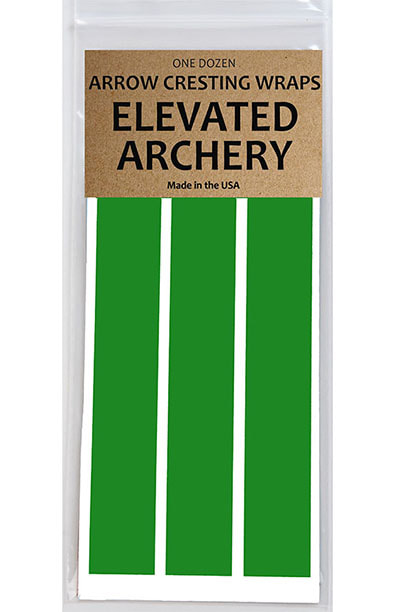 Elevated Archery 6 Standard Diameter Arrow Cresting Wraps for Carbon Shafts Pack of 12 