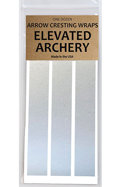 Pack of 12 Elevated Archery Small Diameter Arrow Cresting Wraps for Carbon Shafts 